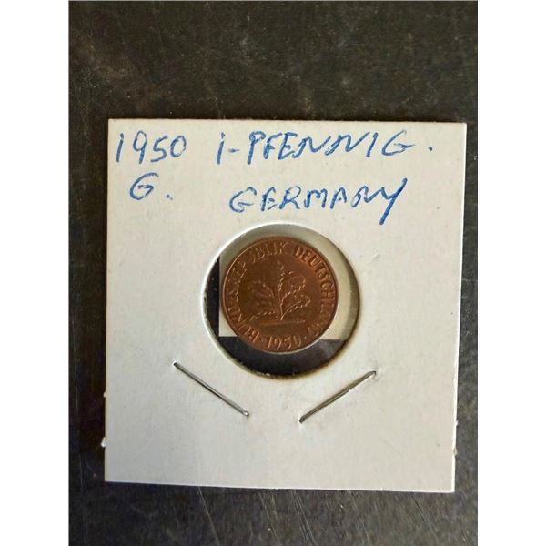 1950 GERMANY PENNY