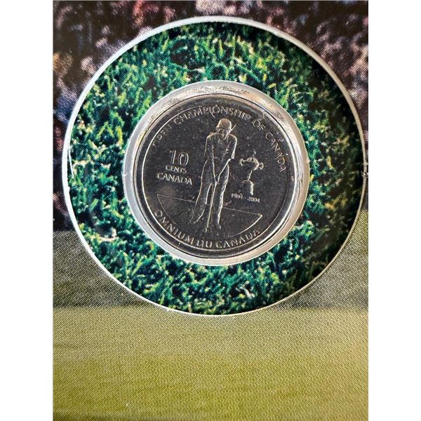 COLLECTIBLE CANADIAN GOLF COIN