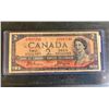 Image 1 : 1954 CANADIAN 2 DOLLAR BILL