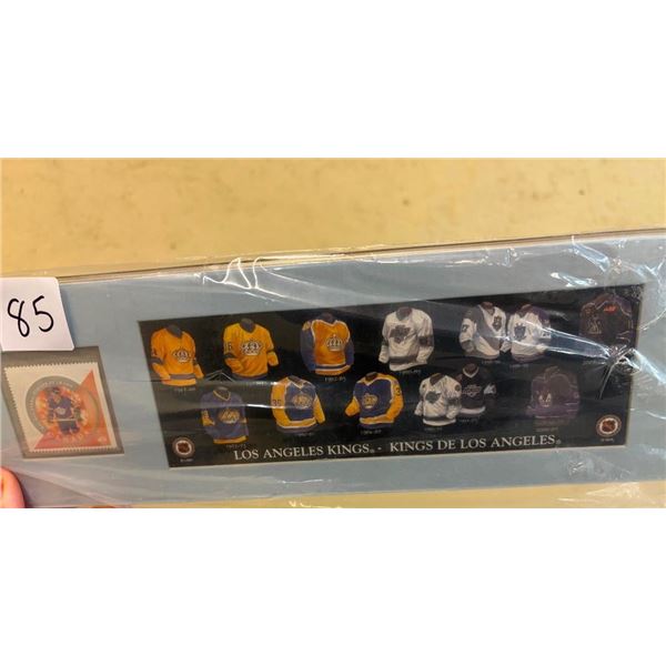 LOS ANGELAS KINGS COLLECTIBLE DISPLAY