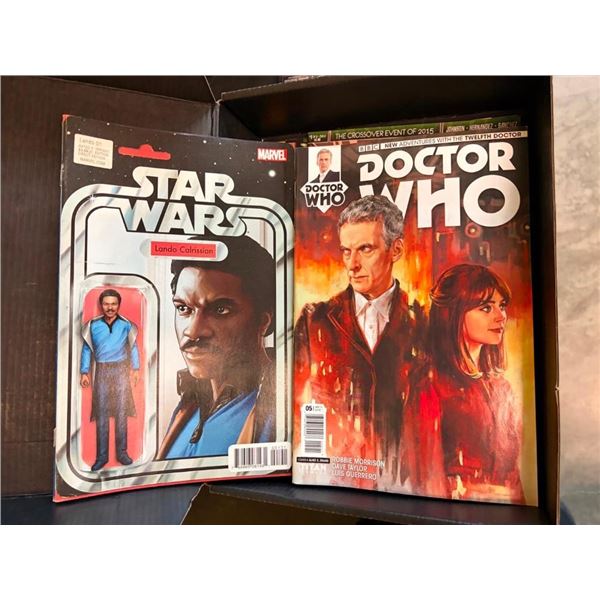 BOX OF ASSORTED COMIC BOOKS
