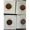 Image 1 : 11 OF 1 CENT CANDIAN PENNIES - 1940-1949