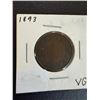 Image 2 : 3 LARGE 1 CENT PIECES - 1893,96,97