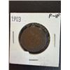 Image 3 : 4 LARGE 1 CENT PIECES - 1902,03,04,05