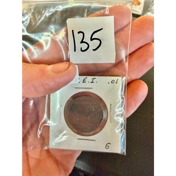 1871 PRINCE EDWARD ISLAND 1 CENT