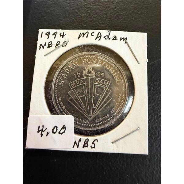 1994 MCADAM TRADE DOLLAR