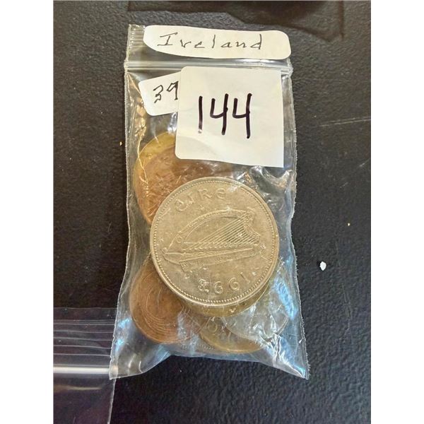11 ASSORTED IRELAND COINS
