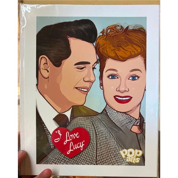 I LOVE LUCY REPRO PRINT