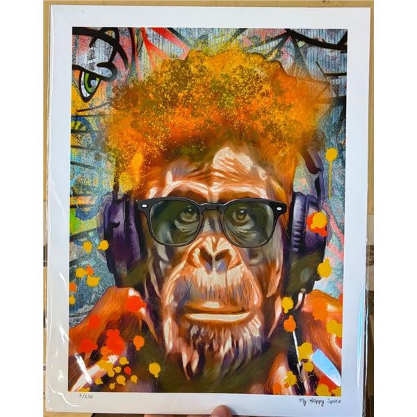 GEORGE DAVIS REPRO GORILLA PRINT