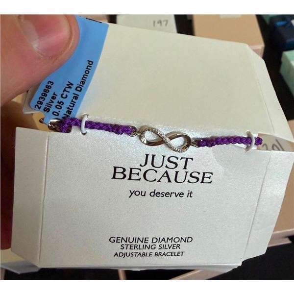 STERLING SILVER ADJUSTABLE BRACELET - SEE PICTURE FOR FURTHER INFO