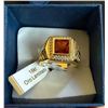 Image 1 : 18 KT GOLD OVERLAY SIZE 9 RING