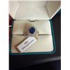Image 1 : 18 KT WHITE GOLD OVERLAY RING - APPROX. SIZE 7.5