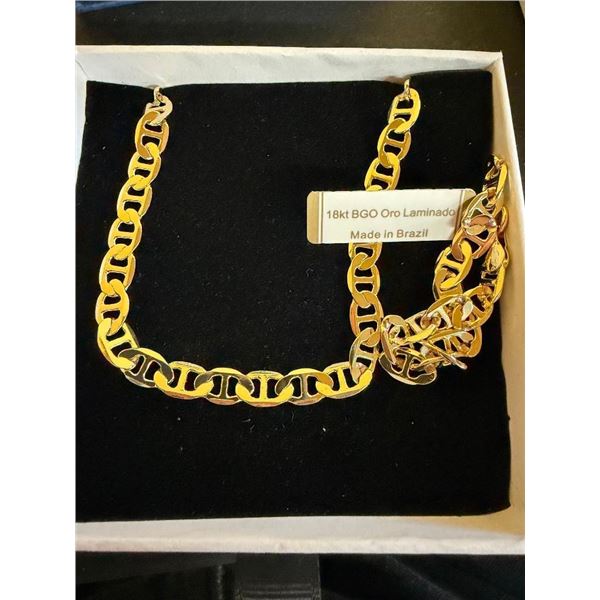 18 KT GOLD OVERLAY CHAIN