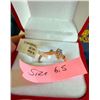 Image 1 : SIZE 6.5 SILVER WOMENS RING