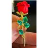 Image 1 : ROSE COAT PIN