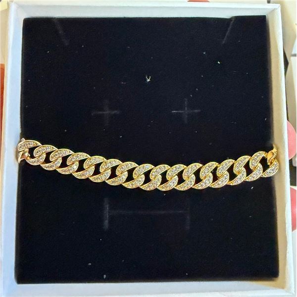18KT GOLD OVERLAY BRACELET