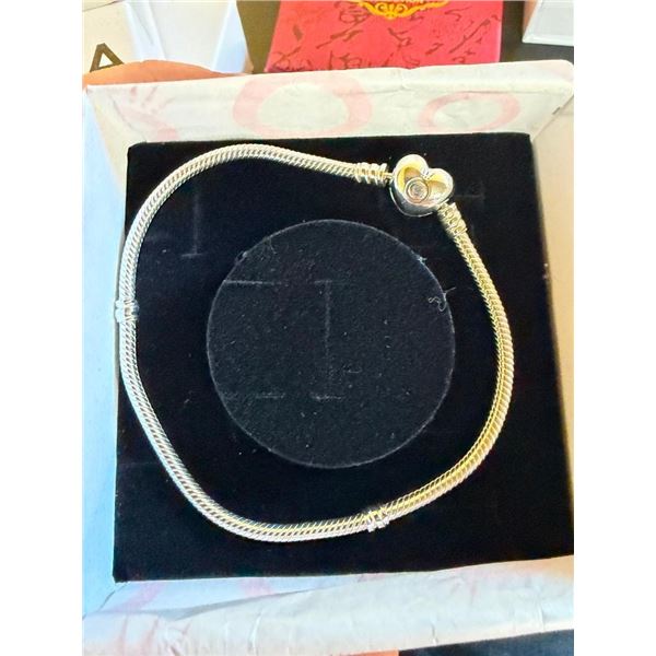 PANDORA BRACELET WITH CHARM