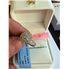 Image 1 : SILVER SIZE 8 WOMENS RING - SEE PICTURE FOR FURTHER INFO