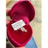 Image 1 : 925 STERLING SILVER MOISSANITE WOMENS RING - APPROX. SIZE 6.5