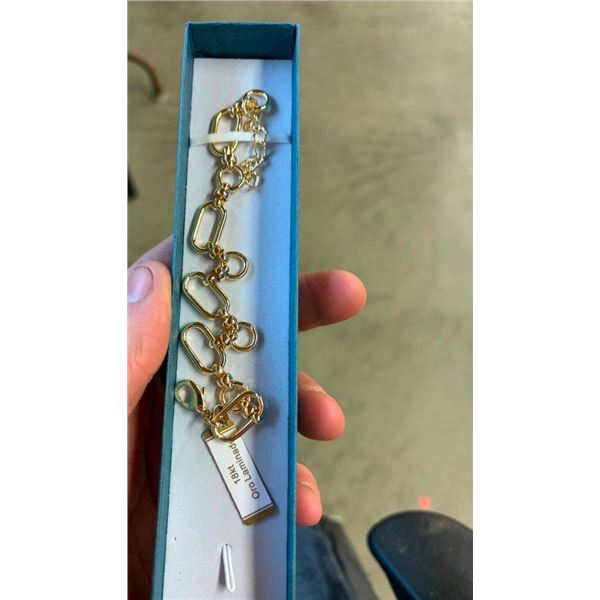 18 KT GOLD OVERLAY BRACELET