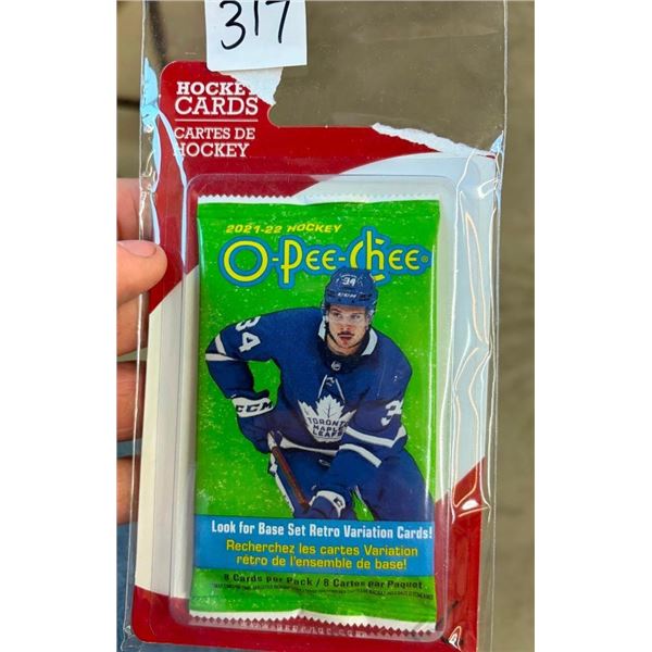 PACK OF HOCKEY CARDS