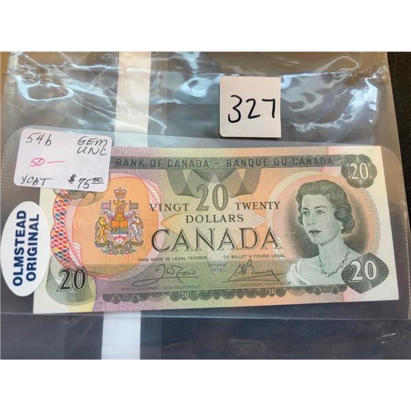 1979 CANADIAN 20 DOLLAR BILL