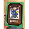 Image 1 : COLLECTIBLE AUSTON MATTHEWS HOCKEY CARD PLAQUE