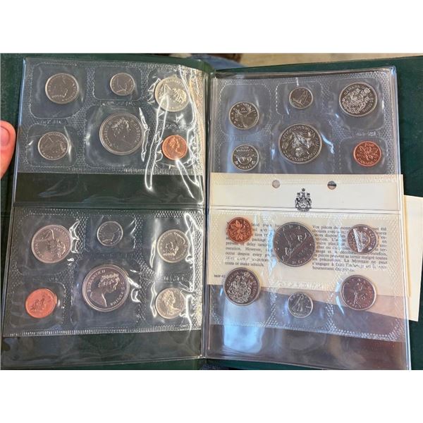 4 CANADIAN COIN SETS
