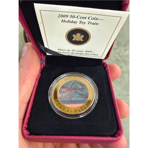 CANADIAN 2009 COLLECTIBLE TRAIN COIN