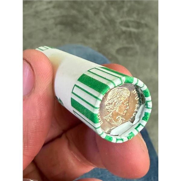 ROLL OF CANADIAN DIMES - UNSURE OF YEAR BUT ARE NEW - GUESSING 2018