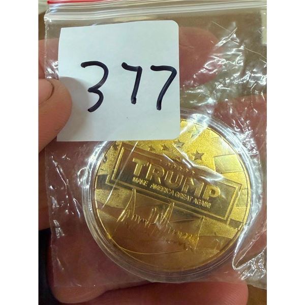 COLLECTIBLE DONALD TRUMP TOKEN