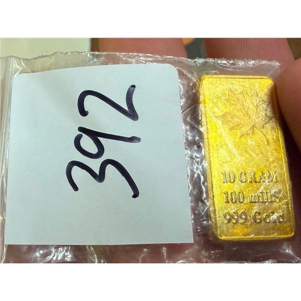 SMALL GOLD PLATED COLLECTIBLE - NOT PURE - WAS TESTED