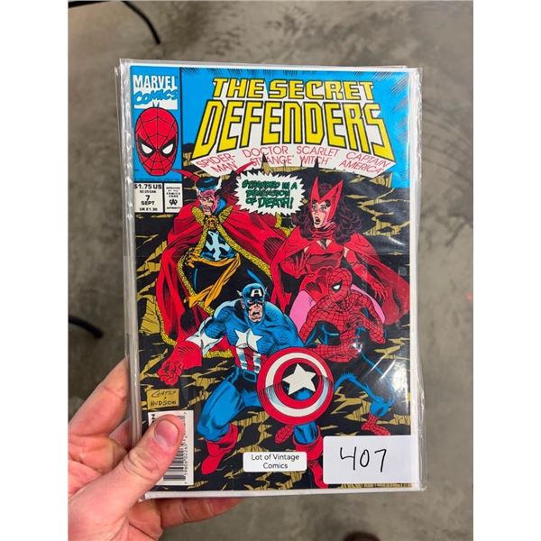 LOT OF ASSORTED VINTAGE COMIC BOOKS