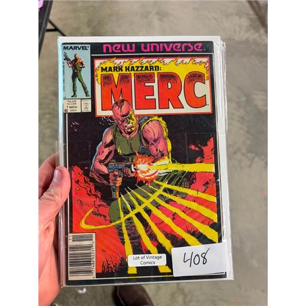 LOT OF ASSORTED VINTAGE COMIC BOOKS