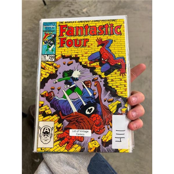 LOT OF ASSORTED VINTAGE COMIC BOOKS