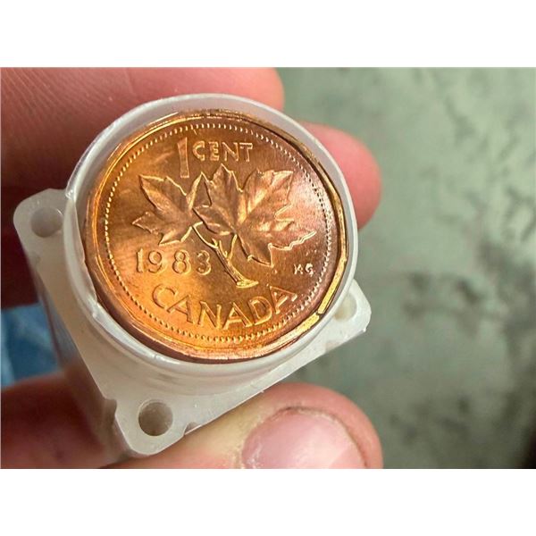 50 OF 1983 CANADIAN PENNIES