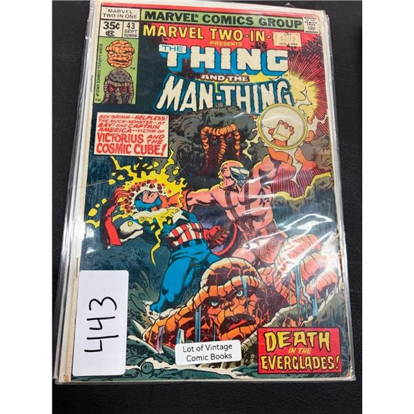 LOT OF VINTAGE COMIC BOOKS