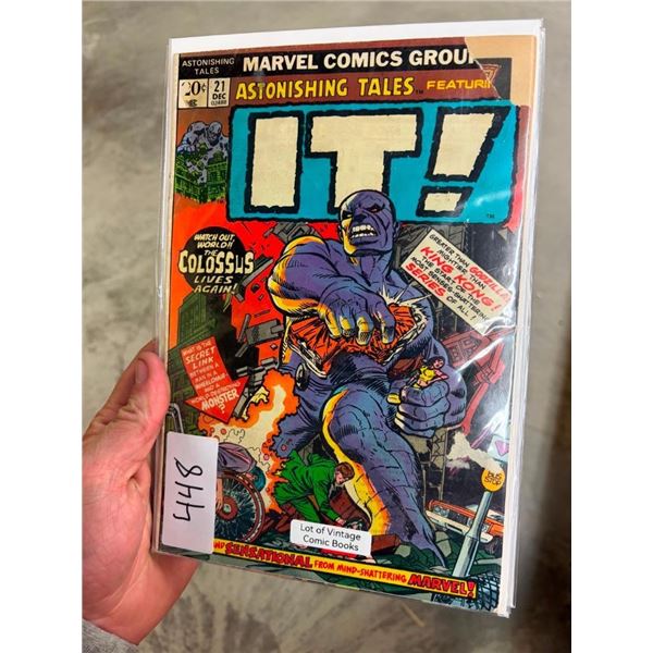 LOT OF VINTAGE COMIC BOOKS
