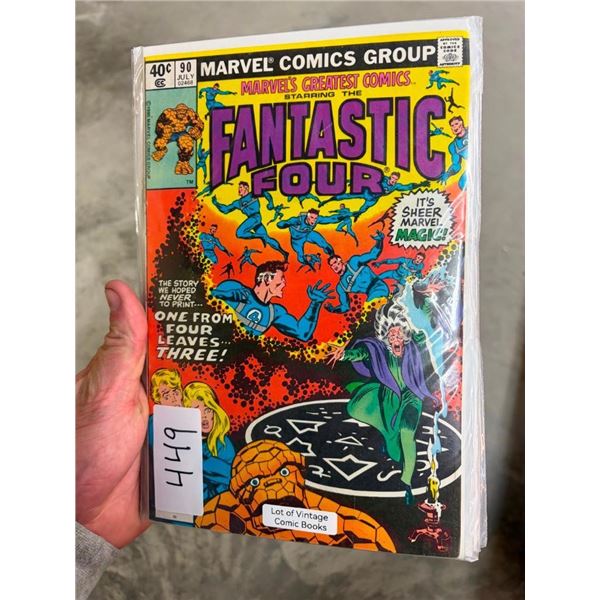 LOT OF VINTAGE COMIC BOOKS
