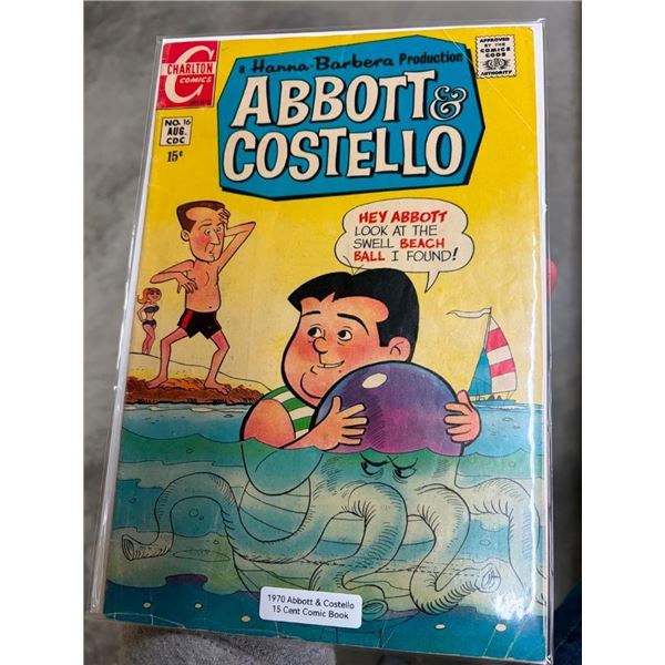 1970 ABBOTT COSTELLO VINTAGE COMIC BOOK