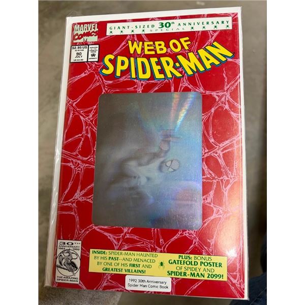 1992 30TH ANNIVERSARY SPIDERMAN COMIC BOOK