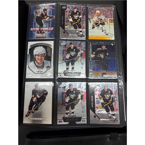 APPROX. 350+ MARIO LEMIEUX HOCKEY CARD COLLECTION