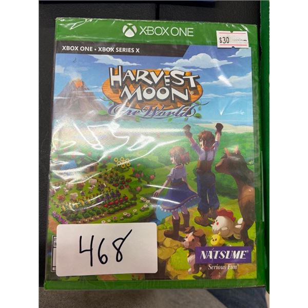 XBOX ONE HARVEST MOON GAME
