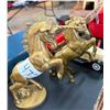 Image 1 : 2 BRASS HORSE DECORATIONS