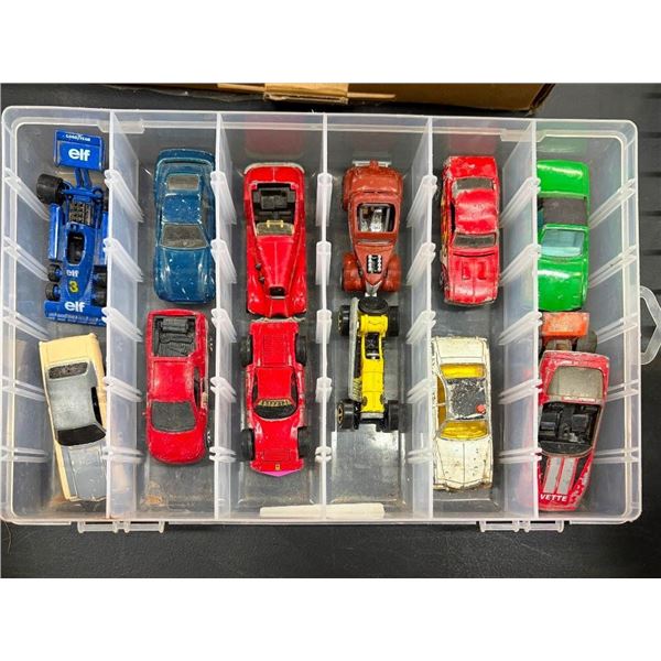 12 COLLECTIBLE DINKY CARS