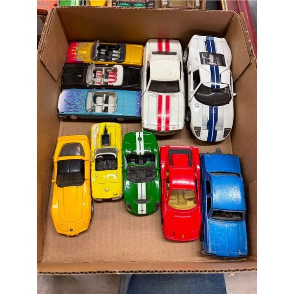 10 COLLECTIBLE DISPLAY CARS