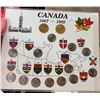 Image 1 : 1867-1992 CANADIAN QUARTERS AND DOLLAR SET