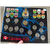 Image 1 : CANADA 125, 25 CENT AND LOONIE SET
