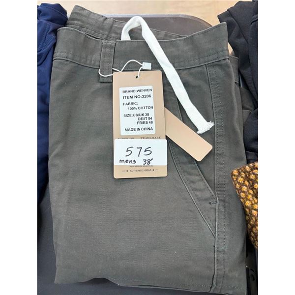 MENS SIZE 38 CARGO SHORTS