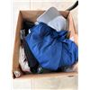 Image 1 : BOX LOT OF ASSORTED CLOTHES